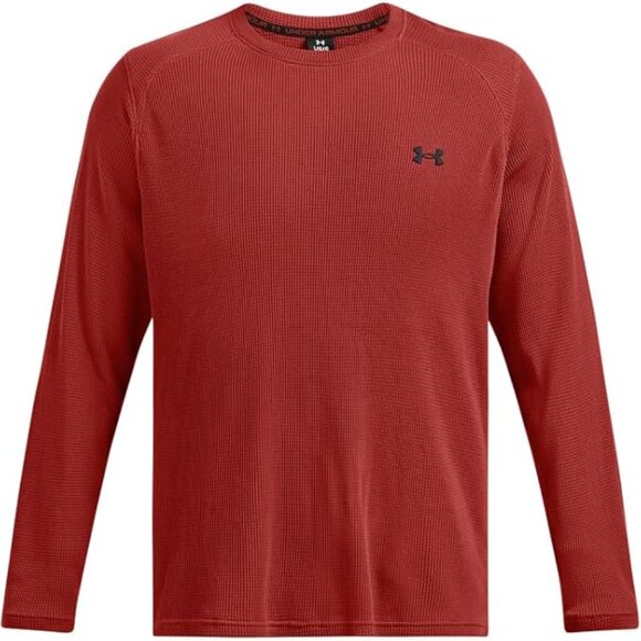 Under Armour Men's Waffle Max Long Sleeve Crew, M, NWT - Picture 1 of 8